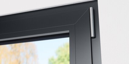 Bandseite ALU-JET 606 Aluminiumfenster mit Bandseite ALU-JET 606