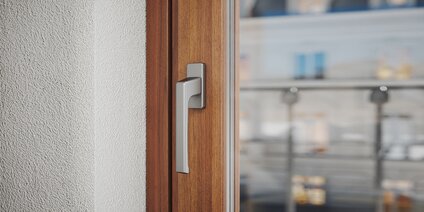 DIRIGENT Fenstergriff Holzfenster mit Fenstergriff DIRIGENT