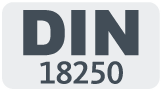 Piktogramm DIN 18250 Piktogramm zu DIN-Norm DIN 18250