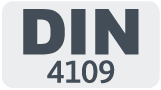 Piktogramm DIN 4109 Piktogramm zu DIN-Norm DIN 4109