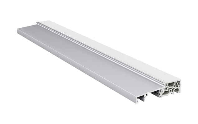 GU-Systembodenschwelle SBS Profilschnitt GU-Systembodenschwelle SBS